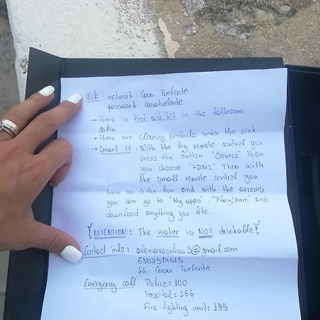 Casa Tselente Leilighet Katsaráta Eksteriør bilde